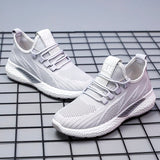 New Spring And Summer Sports Running Shoes Breathable Fly Woven Breathable Comfortable Non - slip Casual Fashion Men's Sneakers - AGB LuxeDrop