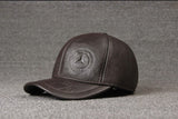 Monochrome cowhide hat - AGB LuxeDrop