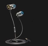 Zinc alloy earphones - AGB LuxeDrop