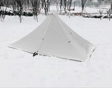 Portable camping pyramid tent single outdoor equipment camping supplies - AGB LuxeDrop
