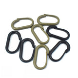Plastic Oval Hanging Buckle Carabiner Hanging DIY Accessories Backpack Accessories - AGB LuxeDrop