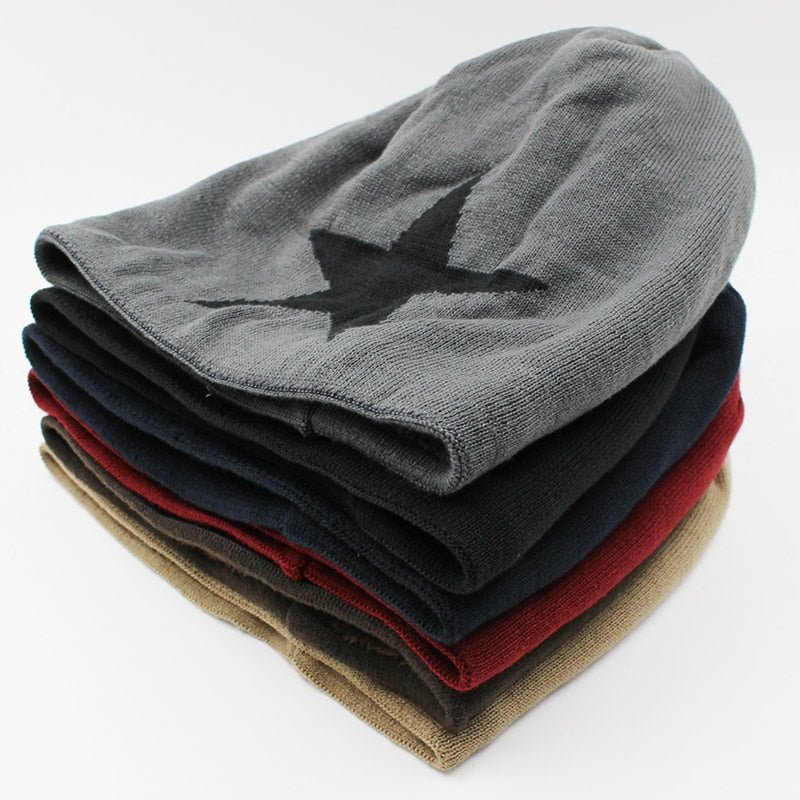 Winter knitted hood wind cap - AGB LuxeDrop