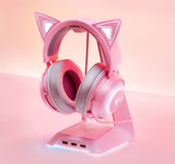 Glowing cat earphones - AGB LuxeDrop