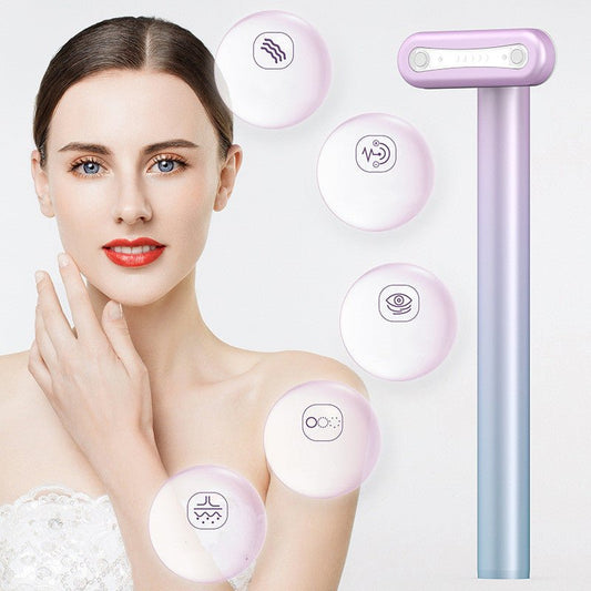 The New Beauty Eye Micro - current Massager Color Light Iontophoresis Instrument - AGB LuxeDrop