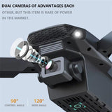 E88 Remote - controlled Drone Toy - AGB LuxeDrop