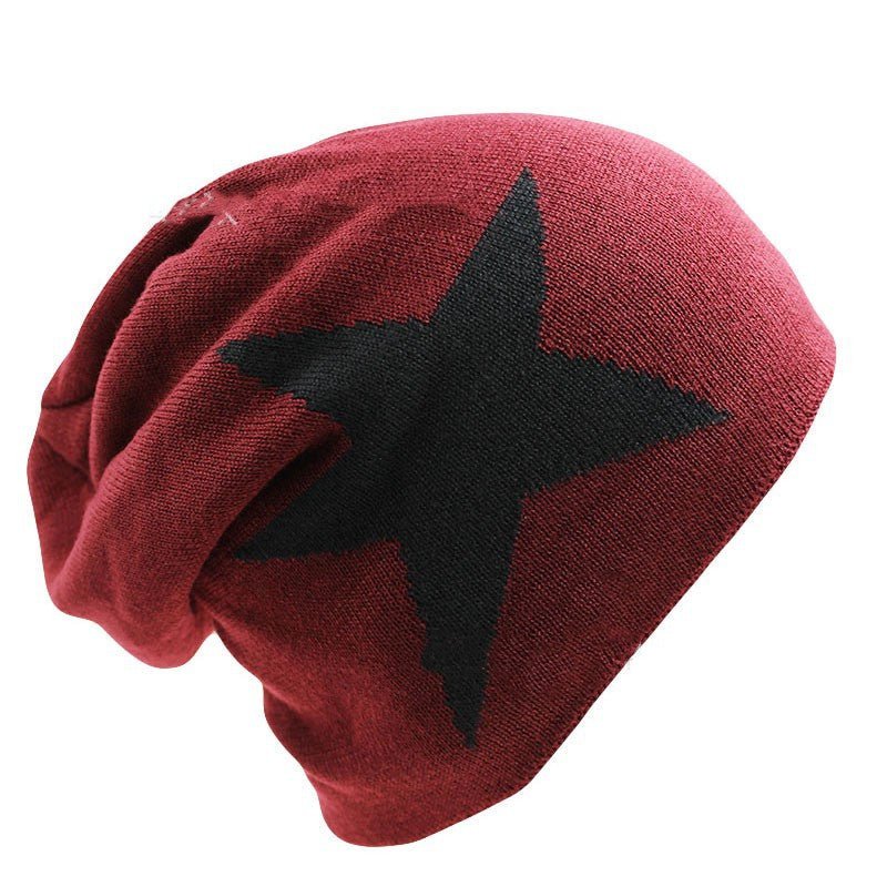 Winter knitted hood wind cap - AGB LuxeDrop