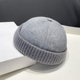 Autumn And Winter Deerskin Velvet Beret Melon Skin Hat - AGB LuxeDrop