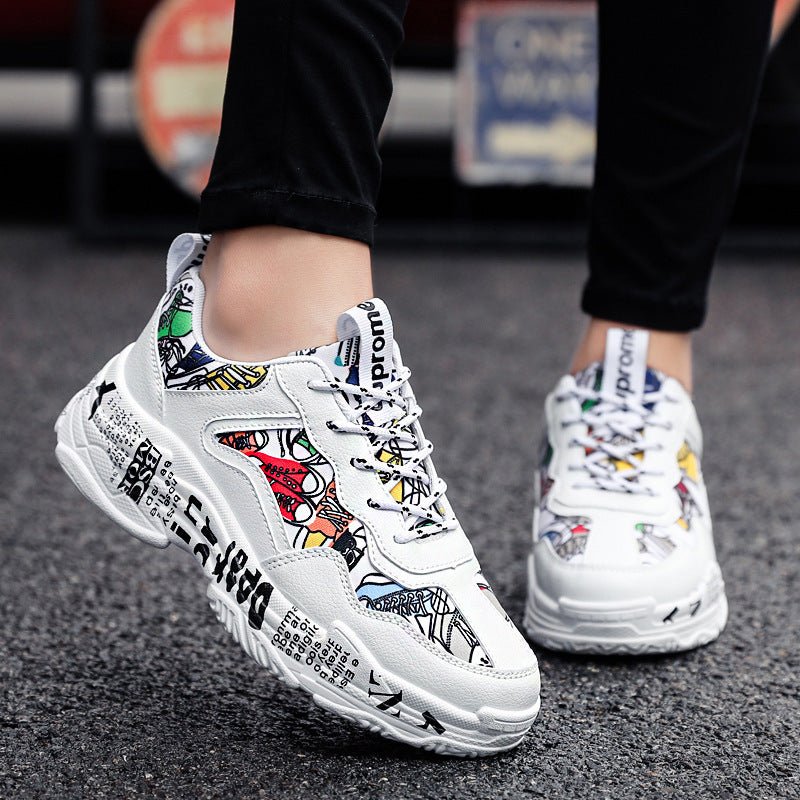 Running shoes student sneakers - AGB LuxeDrop