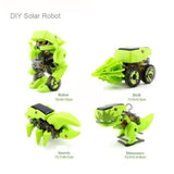 High Tech DIY 4in1 Transforming Solar Powered DinoRobot - AGB LuxeDrop