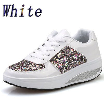 Sequin women's sneakers - AGB LuxeDrop