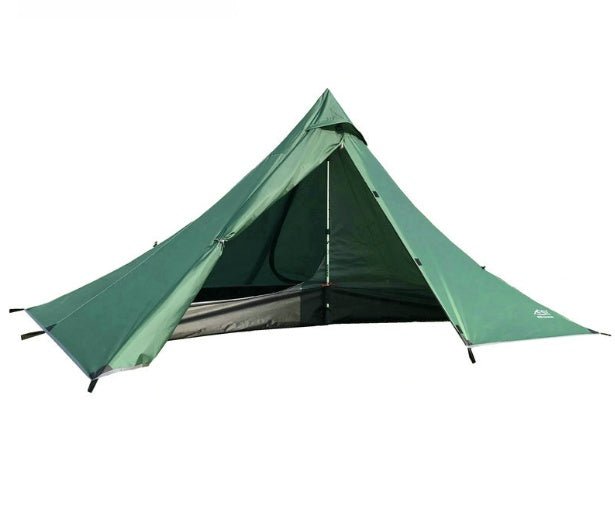 Portable camping pyramid tent single outdoor equipment camping supplies - AGB LuxeDrop