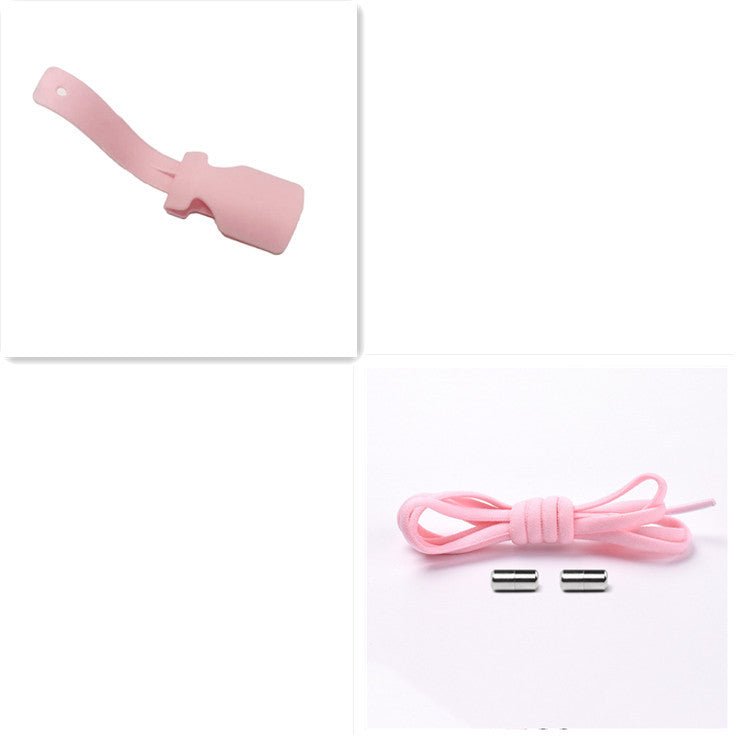 Shoe Laces For Kids And Adult Sneakers Quick Lazy Metal Lock Laces Shoe Strings - AGB LuxeDrop