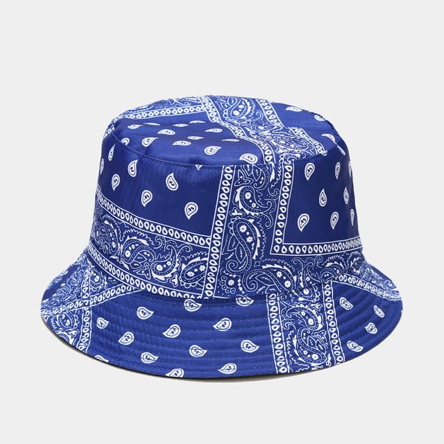 Bandana Print Bucket Hats With Multiple Colorways - AGB LuxeDrop