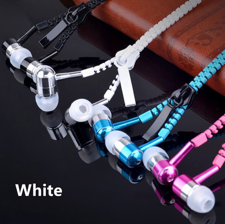Glowing Zipper Earphones - AGB LuxeDrop
