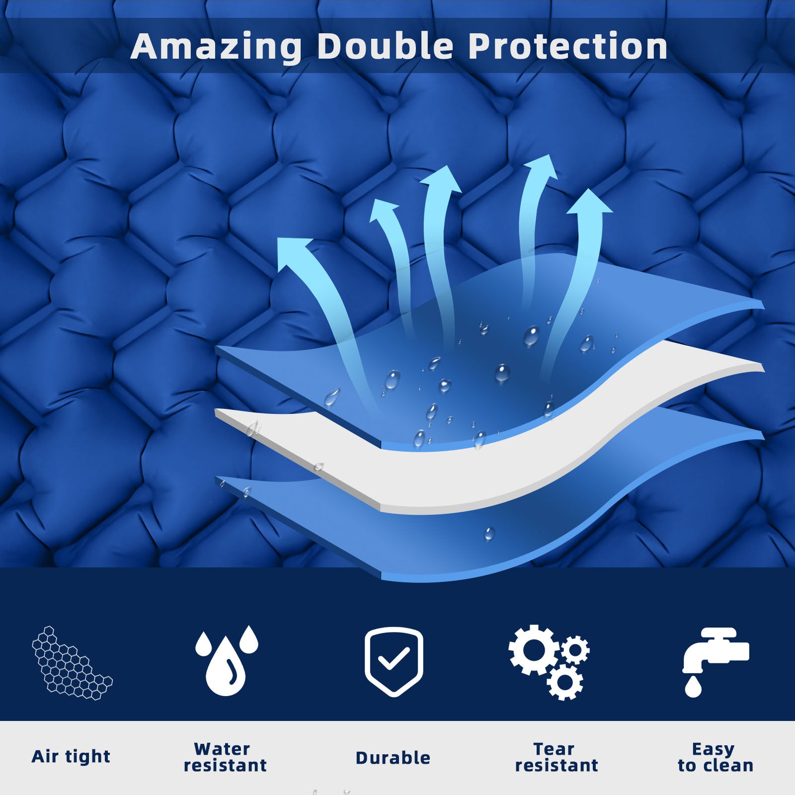 Outdoor Products Inflatable Mattress Camping Foot Inflatable