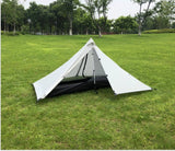 Portable camping pyramid tent single outdoor equipment camping supplies - AGB LuxeDrop