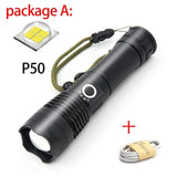 USB Charging Zoom P50 Flashlight - AGB LuxeDrop