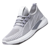 New Spring And Summer Sports Running Shoes Breathable Fly Woven Breathable Comfortable Non - slip Casual Fashion Men's Sneakers - AGB LuxeDrop