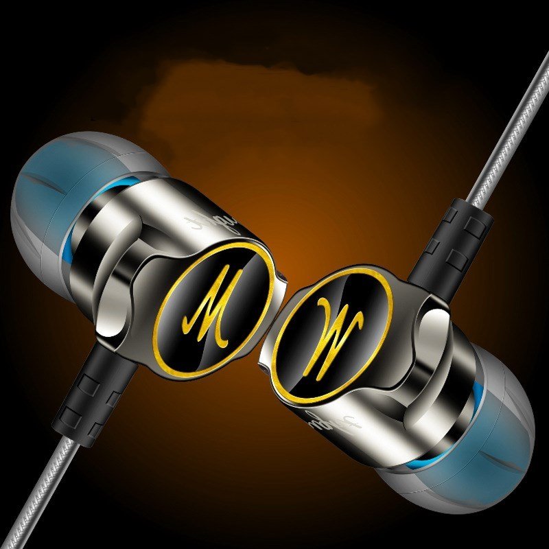 Zinc alloy earphones - AGB LuxeDrop
