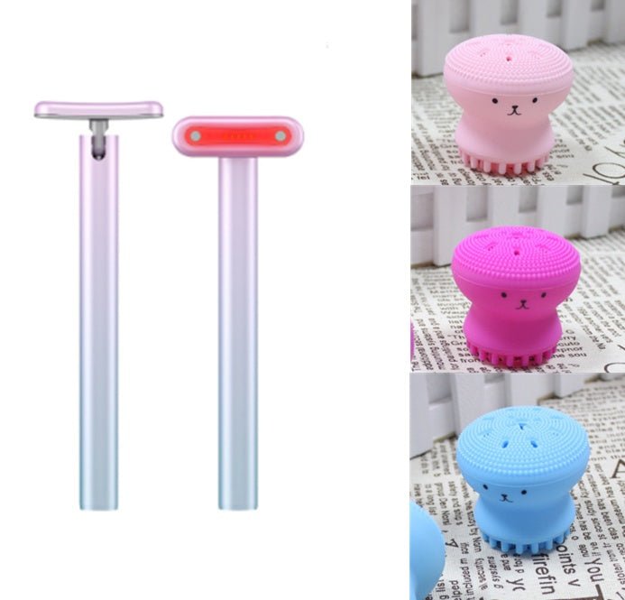 The New Beauty Eye Micro - current Massager Color Light Iontophoresis Instrument - AGB LuxeDrop