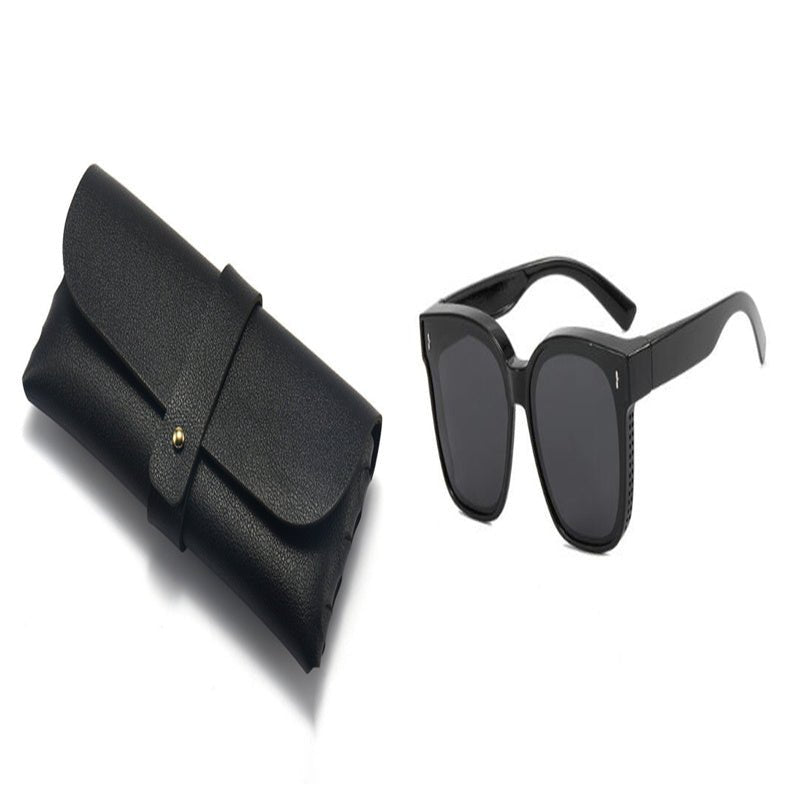 Summer Driving Sun Protection Polarized Light One Mirror Dual Use Anti Glare Trendy Sunglasses - AGB LuxeDrop