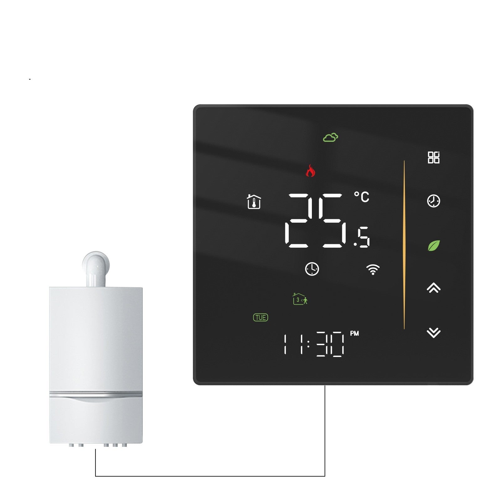 Intelligent Home Heating Energy - saving Thermostat Switch - AGB LuxeDrop