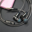 846 in - ear metal earphones - AGB LuxeDrop