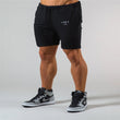 Athleisure Cotton Quarter Shorts Slim Running Shorts - AGB LuxeDrop