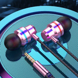 Metal Earphones High - end Wired Earphones - AGB LuxeDrop