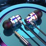 Metal Earphones High - end Wired Earphones - AGB LuxeDrop