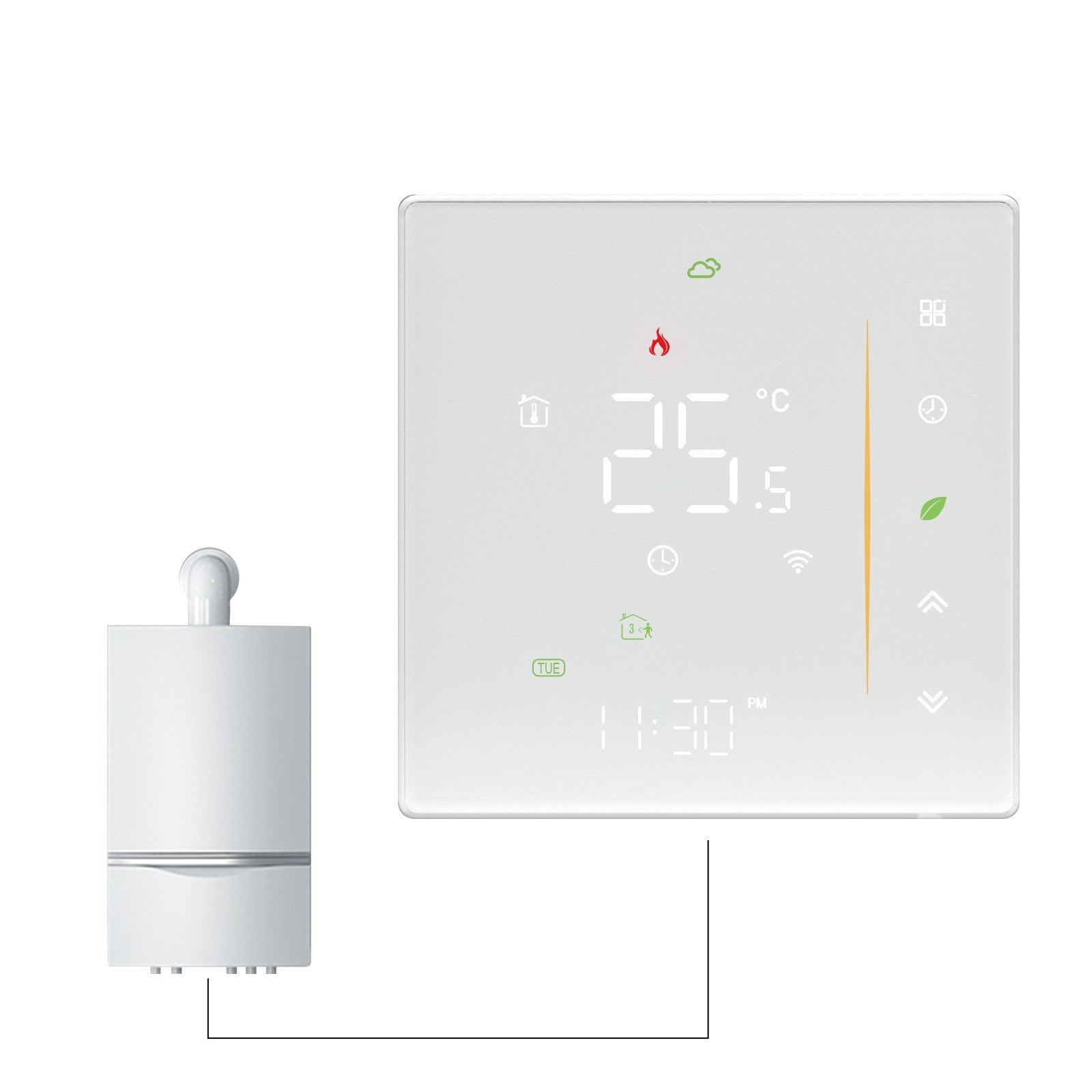 Intelligent Home Heating Energy - saving Thermostat Switch - AGB LuxeDrop