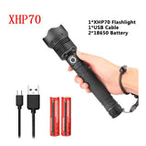 USB Charging Zoom P50 Flashlight - AGB LuxeDrop