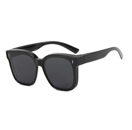 Summer Driving Sun Protection Polarized Light One Mirror Dual Use Anti Glare Trendy Sunglasses - AGB LuxeDrop