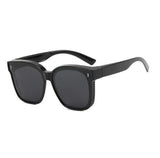 Summer Driving Sun Protection Polarized Light One Mirror Dual Use Anti Glare Trendy Sunglasses - AGB LuxeDrop