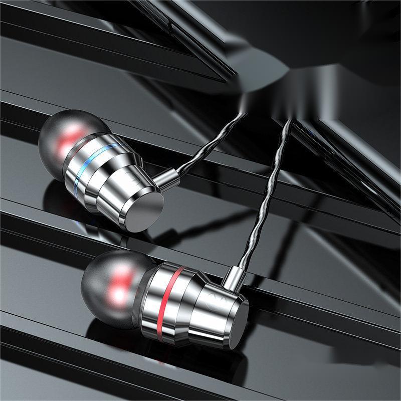 Metal Earphones High - end Wired Earphones - AGB LuxeDrop