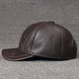 Monochrome cowhide hat - AGB LuxeDrop