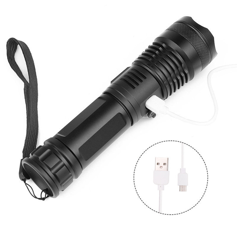 USB Charging Zoom P50 Flashlight - AGB LuxeDrop
