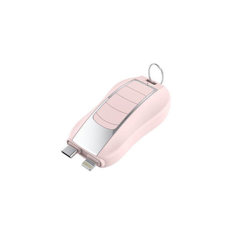 New Portable Mini Keychain Emergency Power Bank Wireless Portable Power Bank - AGB LuxeDrop