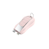 New Portable Mini Keychain Emergency Power Bank Wireless Portable Power Bank - AGB LuxeDrop