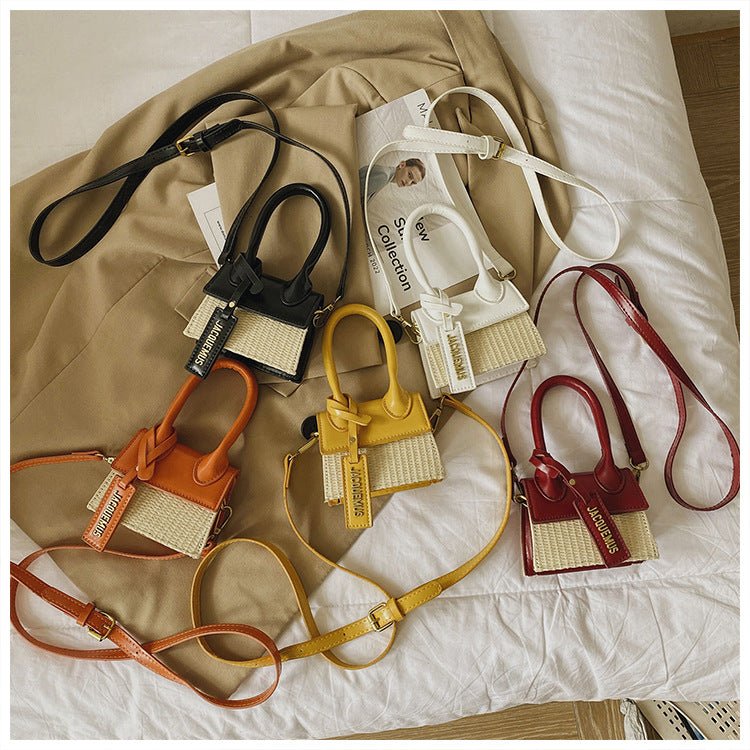 Women's Fashion Woven Fashion Crossbody Bag - AGB LuxeDrop