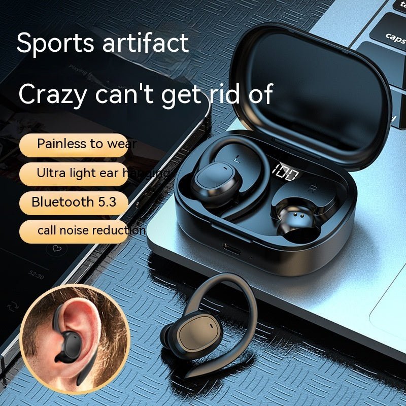 Wireless Sports Ear Hook Earphones - AGB LuxeDrop