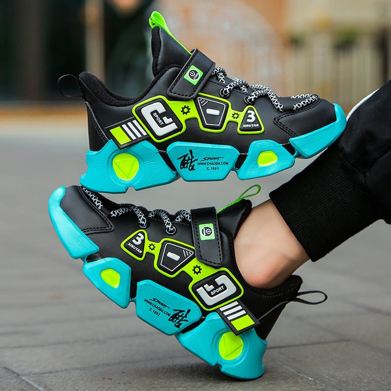 Mesh Fly Woven Velcro Breathable Sneakers - AGB LuxeDrop