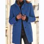 Winter Casual Button Outwear For Women Clothing