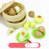 Children Cut Fruit, Toys, Kitchens, Vegetables, Babies, Boys and Girls Cut Steamed buns, Cherry Suit - AGB LuxeDrop