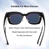 Summer Driving Sun Protection Polarized Light One Mirror Dual Use Anti Glare Trendy Sunglasses - AGB LuxeDrop