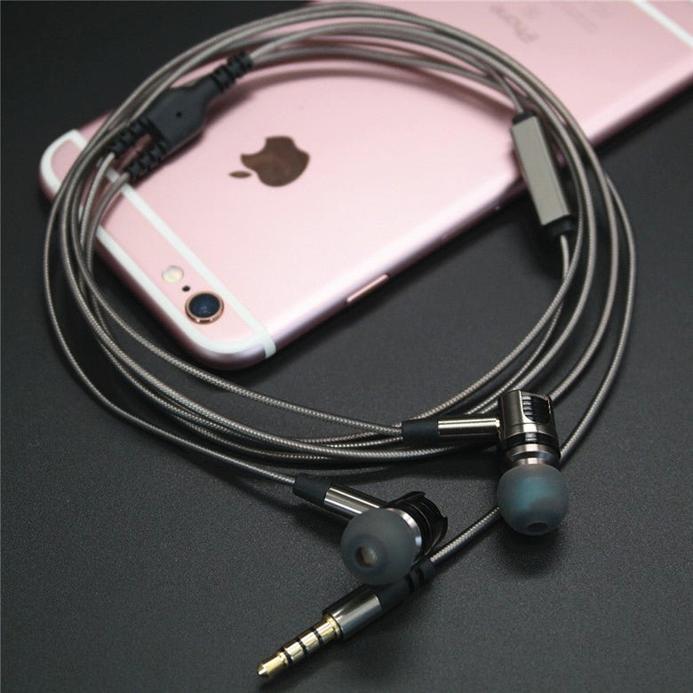 846 in - ear metal earphones - AGB LuxeDrop