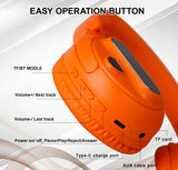 Wearable Long Endurance Foldable Wireless Bluetooth Earphones - AGB LuxeDrop