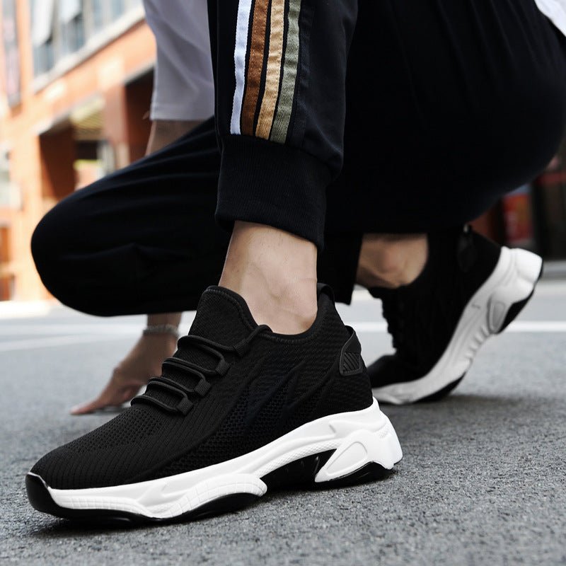 Spring And Autumn New Men's Shoes Cross - border Running Air Cushion Shoes Soft Bottom Casual Sneakers - AGB LuxeDrop