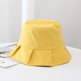 Women Sun Hats Female Summer Solid Outdoor Fisherman Hat - AGB LuxeDrop