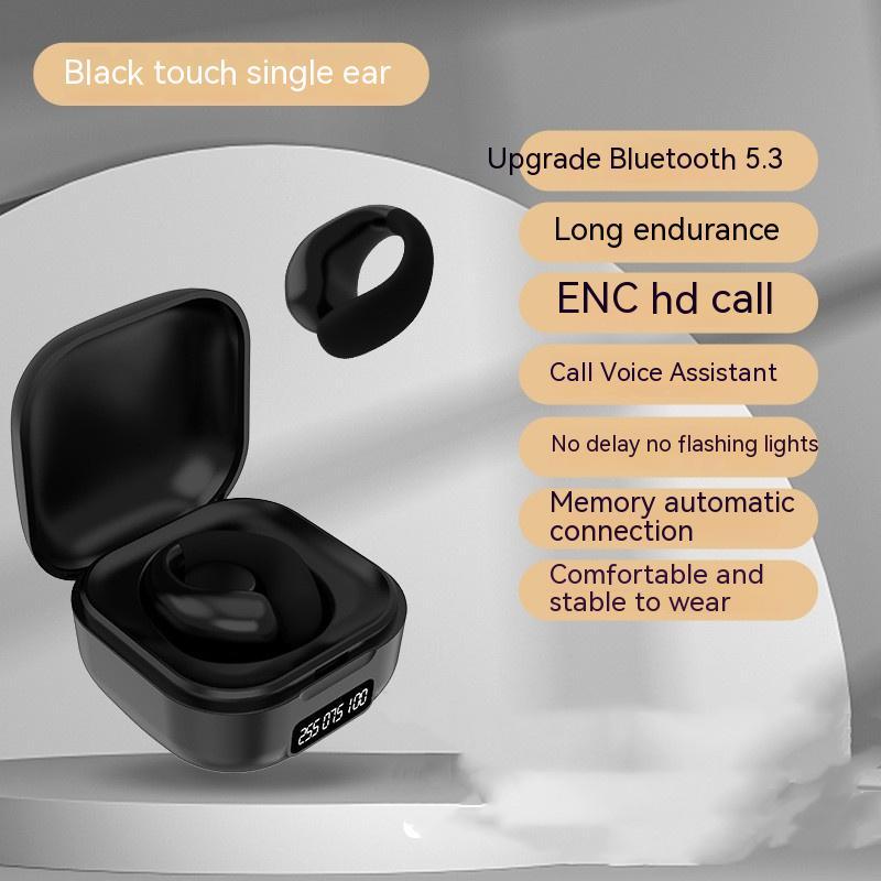 Digital Display Earclip Bluetooth Earphones - AGB LuxeDrop